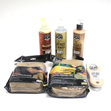 Chemical Guys Leather Detailing Cleaner Conditioner Kit HOL303