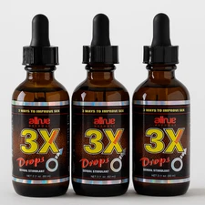 3 allnue 3X POWER Drops Sexual Stimulant estimulante sexual gotas improve sex