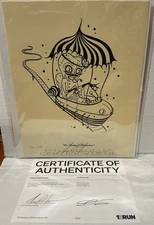 Camille Rose Garcia “Funicular” 2020 Letterpress Print Signed #56/100  1XRUN COA