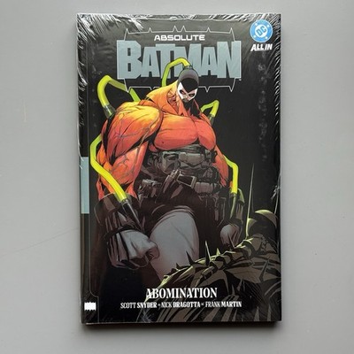 Absolute Batman Vol 2 Abomination Hardcover HC NEW SEALED Snyder Dragotta Bane
