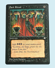 Dark Ritual, Ice Age, NM Near Mint, Magic the Gathering MTG