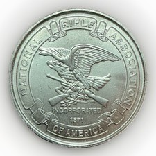 National Rifle Association Of America Large Medal NRA Protect 2nd Amendment