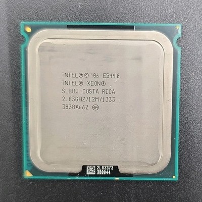 Intel Xeon E5440 SLBBJ 2.83GHz 12MB LGA 771 Server CPU Processor