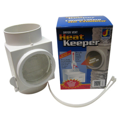 CHK100ZW Dryer Vent Heat Keeper Saver Dundas Jafine Winter and Summer Positions