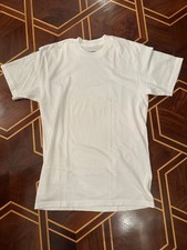 Kirkland Men's white round neck t-shirts 5 pack Size M New