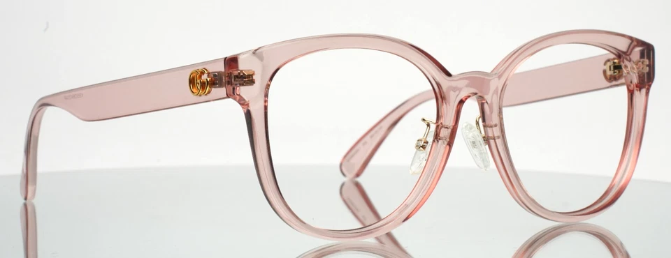 Gafas de sol GUCCI GG0854SK 005 rosa para mujer semi ojo de gato SOLO MARCO 56-19-145 B:51 Foto 4 de 4