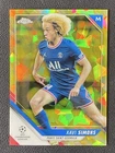 2021 Topps Chrome Sapphire UEFA Champions League Soccer Yellow Xavi Simons #182 PSA 10