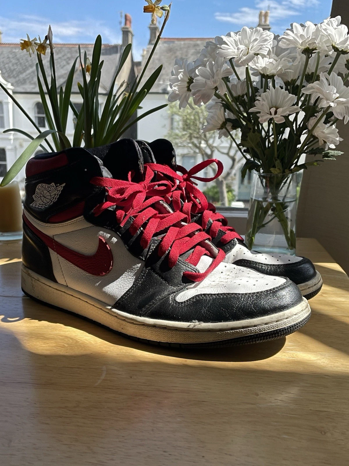 Jordan 1 nike alte rosse palestra