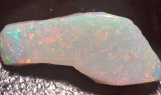 Australian Rough Crystal Rub Opal Coober Pedy piedra pequeña 3 ct