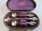 Rare  3 pc Set - MEDALLION 1864 - GORHAM - STERLING - FLATWARE - ORIGINAL CASE