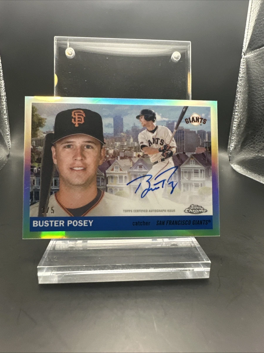 Buster Posey Baseball Original Autographed Sports Trading Cards