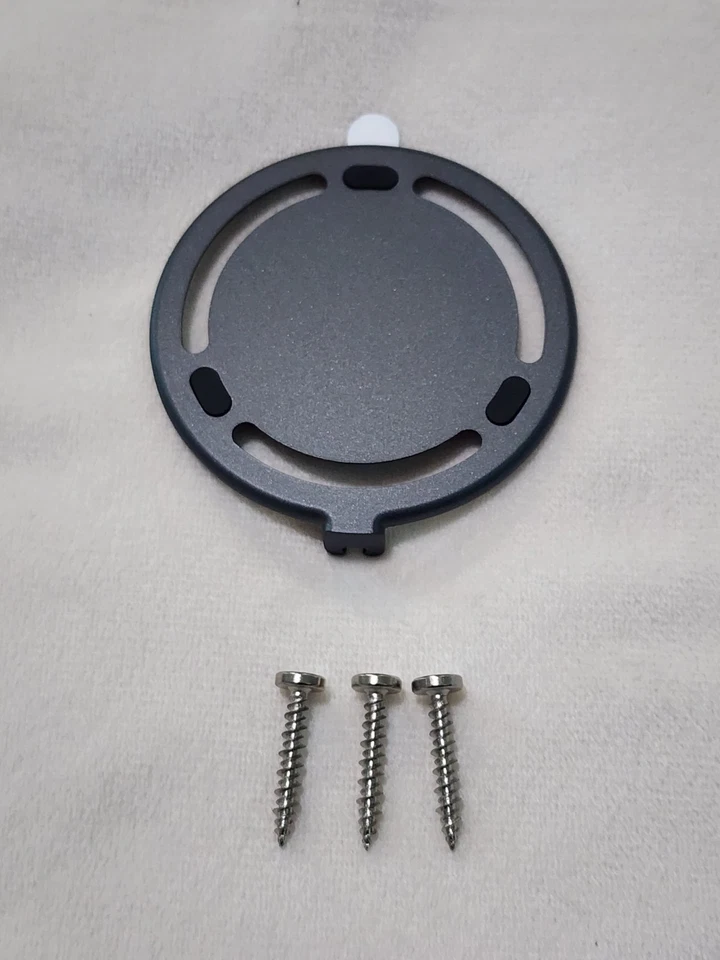 Nest Camera Wall Plate w/Screws For Nest Indoor OEM - Gray NEW - Image 4 of 4