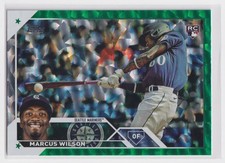 2023 Topps Green Marcus Wilson RC /499 #138