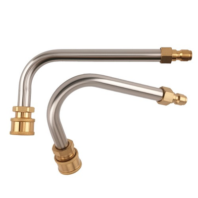 #ad Classic Pressure Washer Extension Wand 90 120 Degree 4000PSI Quick Connect Steel $19.38