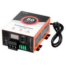 VEVOR RV Power Converter 80 Amp 110V AC to 12V DC
