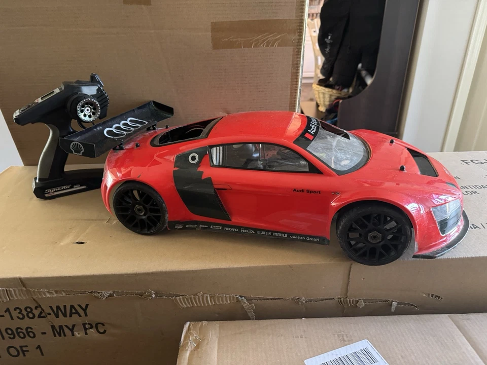 Kyosho Inferno GT2 Audi ReadySet On-Road RTR Nitro Car - Image 2 of 4
