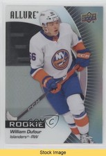 2023-24 Upper Deck Allure Rookies Black Rainbow William Dufour #137 READ 8tn
