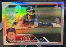 2023 Topps Series 2 Nico Hoerner Rainbow Foil #485 Chicago Cubs