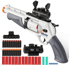 Toy Guns for Boys, Shotgun Foam Blaster, Enhanced Revolver Children Outdoor CS S