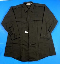 NEW FLYING CROSS 529R48 SF SHERIFF BDU MENS L/S ZIP FRONT LAPD NAVY 16X32 LARGE