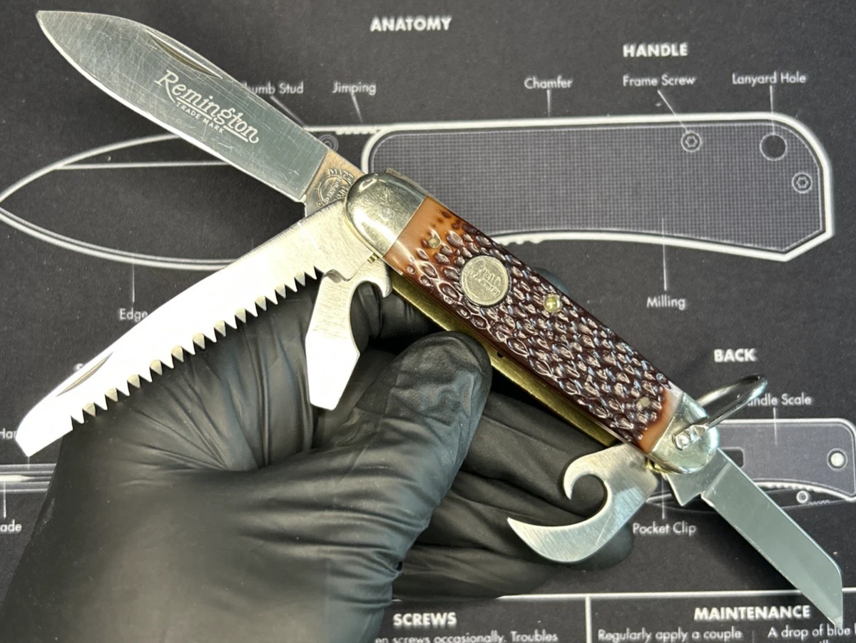 Remington Collectible Vintage Factory Manufactured Folding Knives