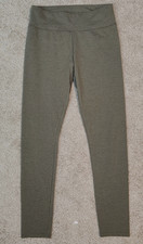 Aerie Chill Play Move Leggings Medium Forest Green Stretchy Soft EUC