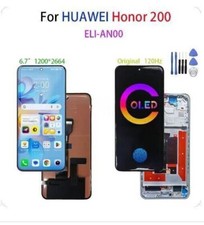 For Honor 200 Full LCD Display Screen Touch Digitizer Replacement Parts Frame