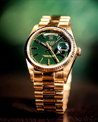 Rolex Day-Date 18238, 18k Gold, Box & Papers, Original dial included