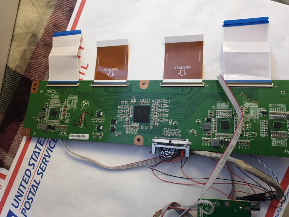 KIT REPUESTOS REPARACIÓN RCA LED50B45RQ M3393LNA35-F4 M12 Foto 4 de 4