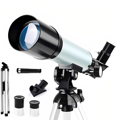 Telescope Zoom 90X HD Focus Astronomical Refractor with Portable Tripod Stand