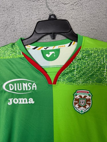 Marathon Honduras Joma Mens Jersey Large Green 2011-2012 Away Kit Soccer NWT NEW - Picture 4 of 10