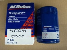 Genuine OEM GM ACDelco Engine Oil Filter PF60 25313714 | CS10-C-T