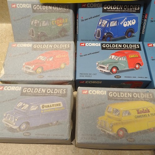 Set completo vintage Corgi "Golden Oldies" (12) con libretto, 1956-1996 - Foto 3 di 11