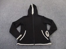 Kuhl Sweater Womens L Black Alfpaca Arcylic Fleece Outdoor Hiking Jacket Adult