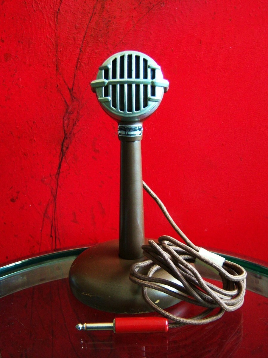 Vintage RARE 1940s Astatic Model 30 crystal / harp