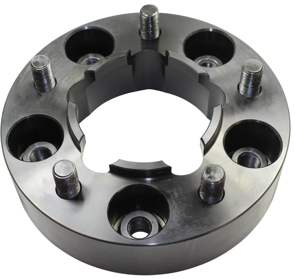 Black Raptor Hubcentric 40mm Aluminium Land Rover Defender Wheel Spacers 90 110 - Image 3 of 4