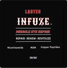 Men's Miracle Eye Repair Under Eye Cream with Nicotinamide MSM Copper Peptides