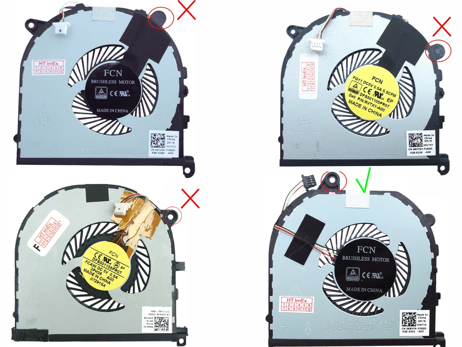 T-ProTek Lüfter Kühler Für Dell Inspiron 15R 5520 5525 7520 Vostro 3560