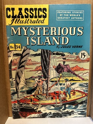 Classics Illustrated #34 (1947) HRN 78 VG 15 cent cover | eBay