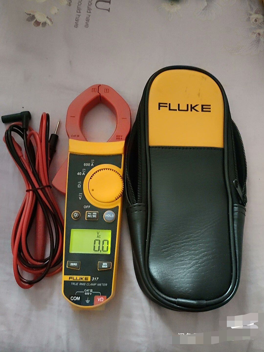 1PCS Fluke 317 Digital Clamp Meter Multimeter F317 400A/600A used///#/
