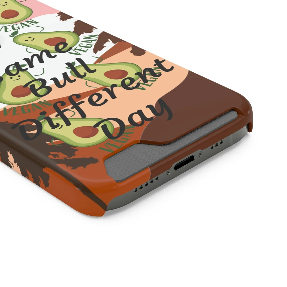 Slim Protective Phone Case with Built-in Card Holder  