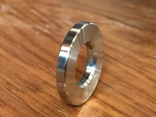 EXTSW 1/2” ID x ( 1” / .990") OD x 1/8” Thick 316 Stainless Washer - Picture 2 of 8