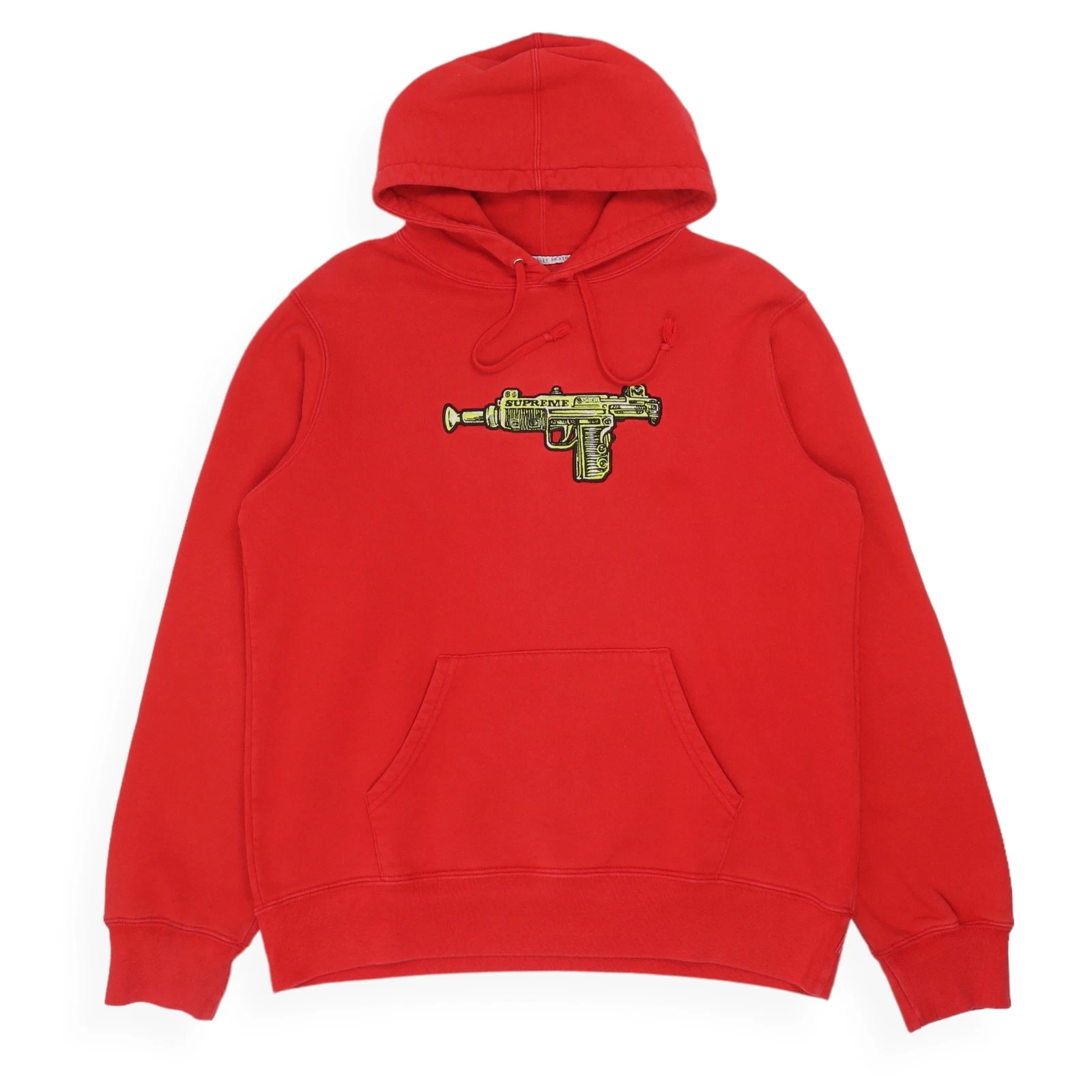 Sweat à capuche Supreme Uzi Gun taille M rouge