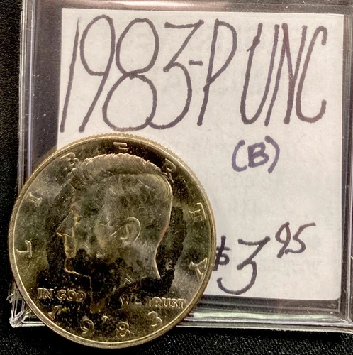 1983 - P Kennedy Half Dollar UNC! ENN Coins!