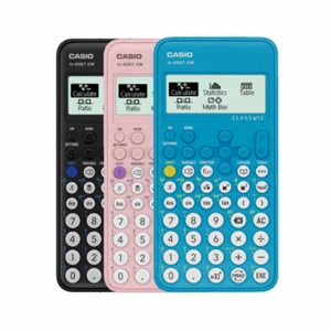 Casio FX-83GT CW Calculatrice scientifique GCSE Mise à jour FX-83GTX FX83~Choisir la couleur