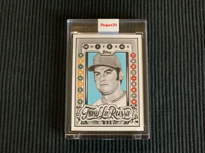 2021 TOPPS PROJECT 70 #118 TONY LARUSSA *ENCASED ART MISTER CARTOON*  WHITE SOX