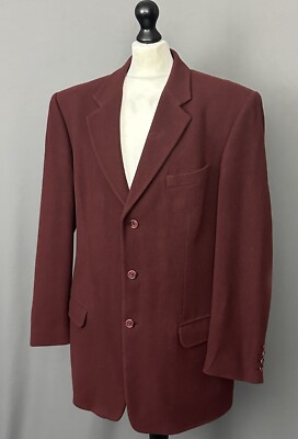 PIERRE CARDIN SPORT JACKE / KASCHMIR MIX BLAZER - Größe IT 52 - 42'' Brustumfang XL