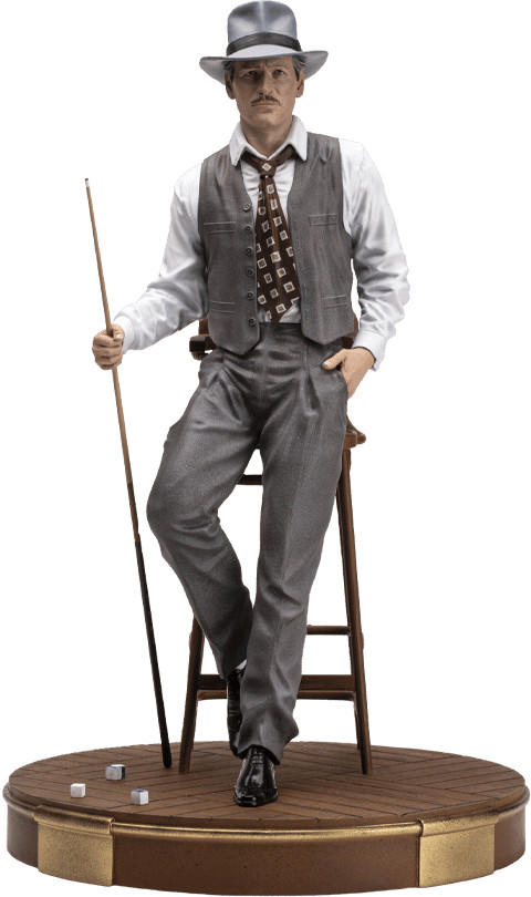 Paul Newman The Hustler The Hustler Infinite Statue Sideshow 1:6 Old & Rare Line