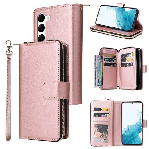 For Samsung S25 S24 S23 S22 S21 S20 A16 A55 A15 Case Wallet Leather Flip Cover - Picture 40 of 56
