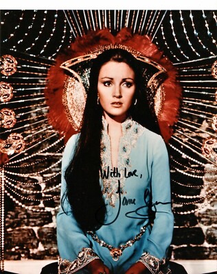  JANE SEYMOUR JAMES BOND AUTHENTISCHES AUTOGRAMM LIVE AND LET DIE SOLITAIRE 10-8 COA